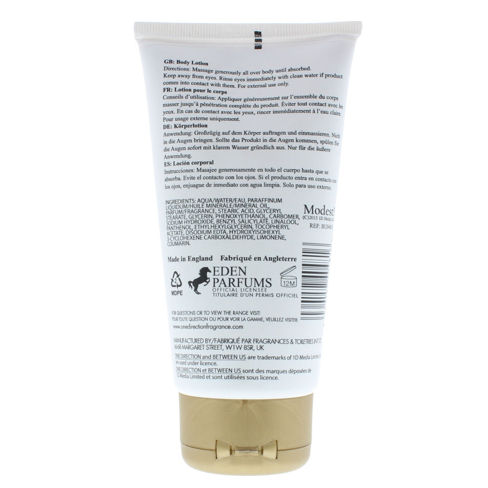One Direction Between Us Body Lotion 150ml - Ingredients