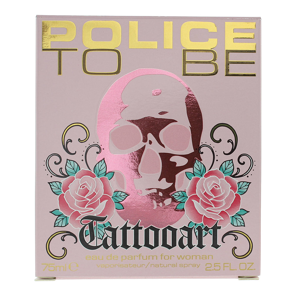 Police To Be Tattooart For Woman Eau de Parfum 75ml - Box