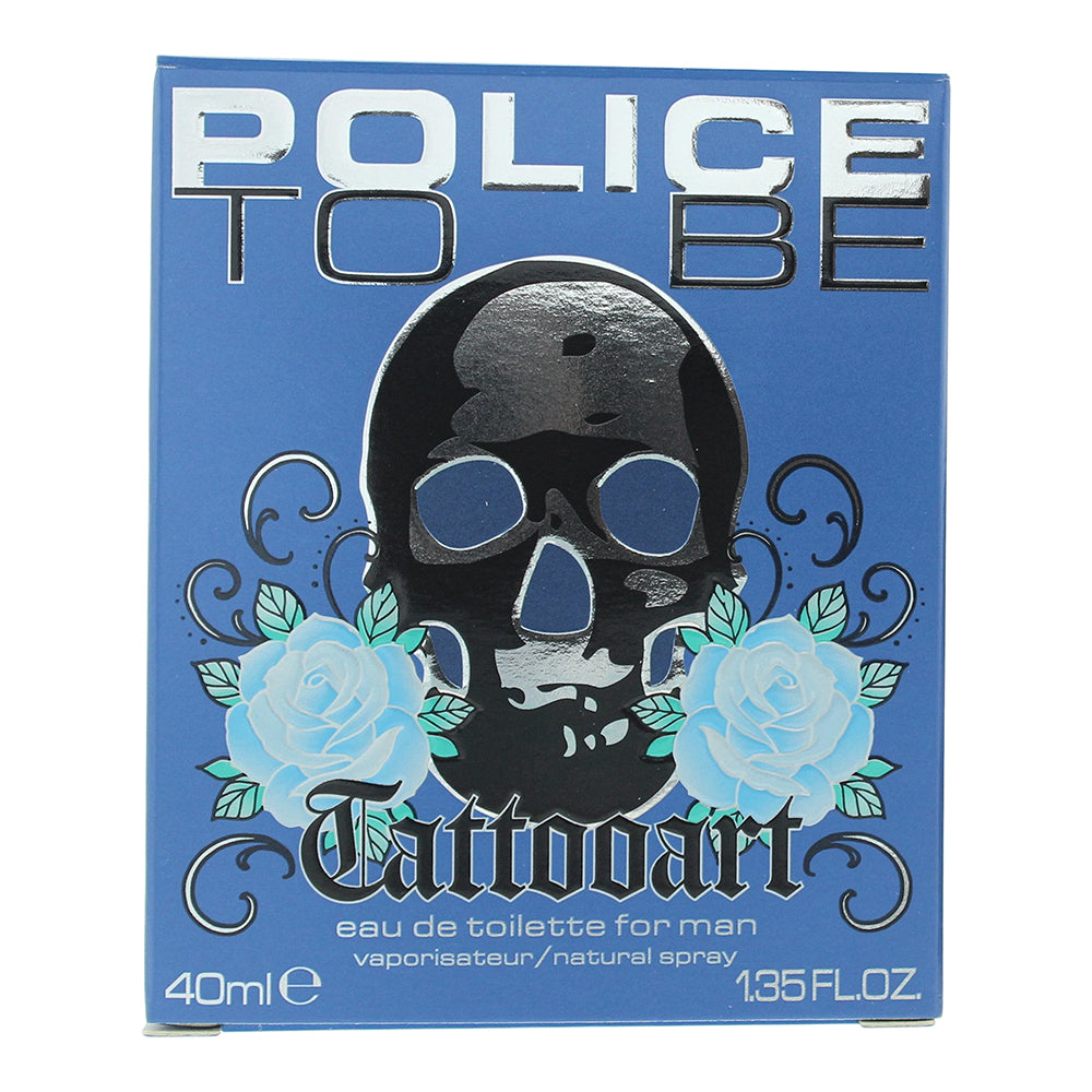 Police To Be Tattooart For Man Eau de Toilette 40ml - Box
