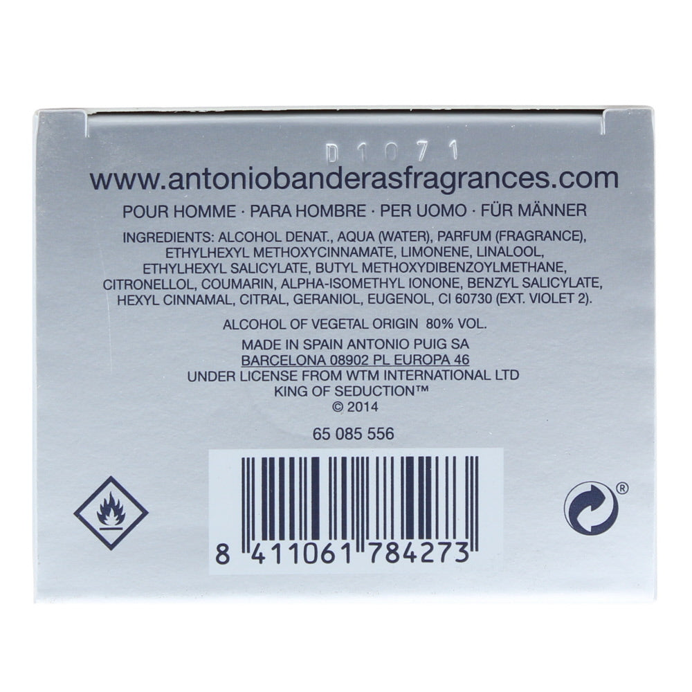 Antonio Banderas King Of Seduction Eau de Toilette 100ml