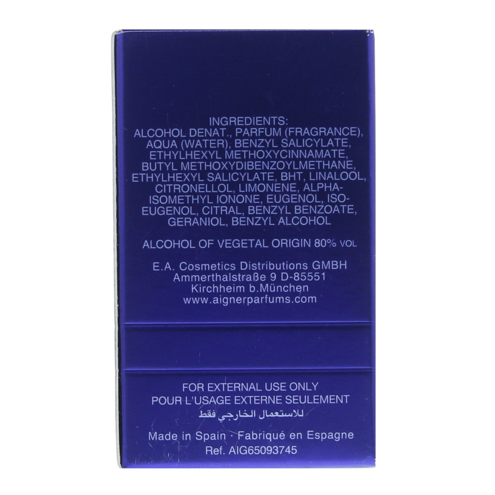 Etienne Aigner Début By Night Eau de Parfum 8ml - Ingredients