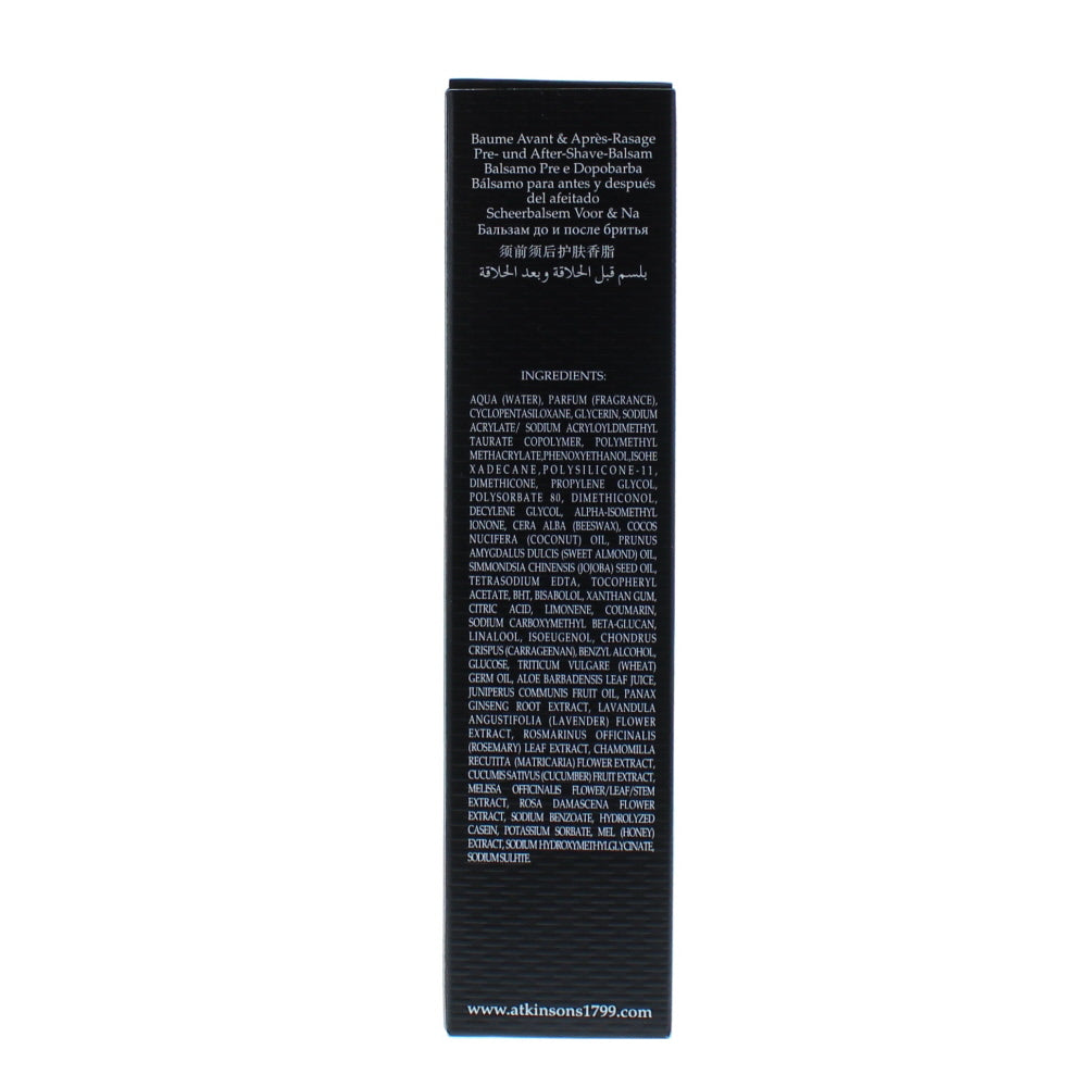 Atkinsons The Grooming Collection Aftershave Balm 75ml
