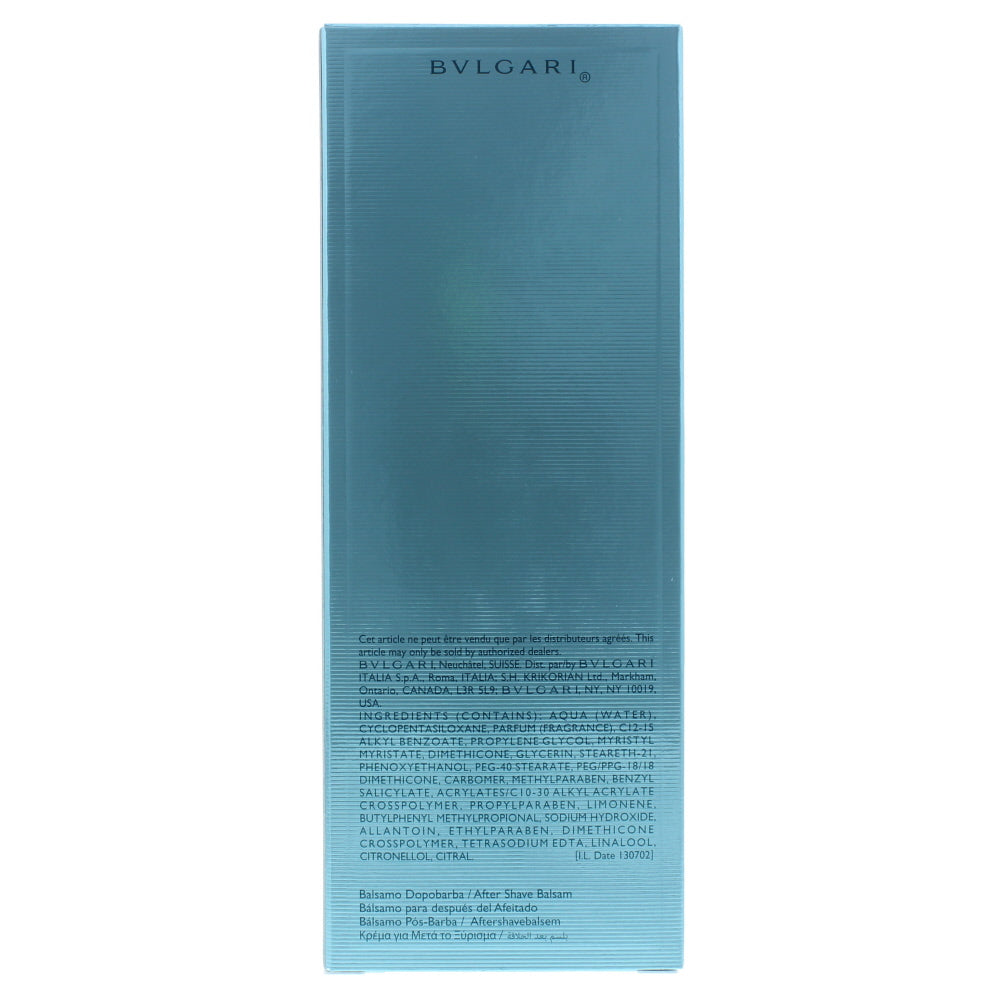 Bulgari Aqva Pour Homme Marine Aftershave Balm 100ml