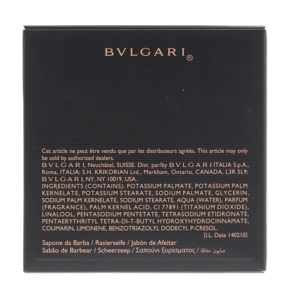 Bulgari Man In Black Shaving Soap 100g