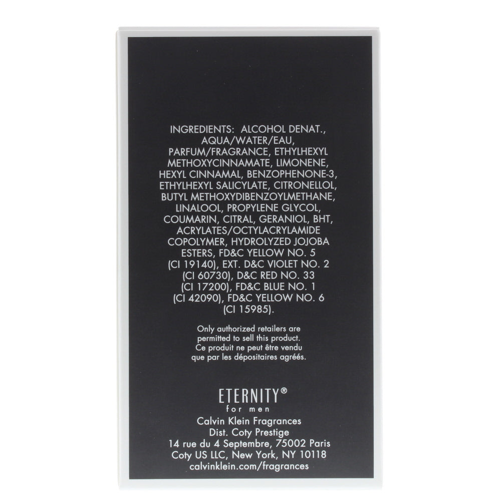 Calvin Klein Eternity For Men Intense Eau de Toilette 50ml