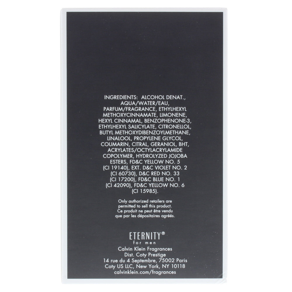 Calvin Klein Eternity For Men Intense Eau de Toilette 100ml