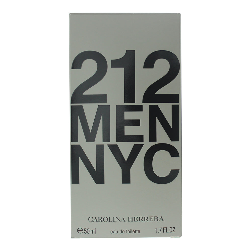 Carolina Herrera 212 Men Eau de Toilette 50ml - Box