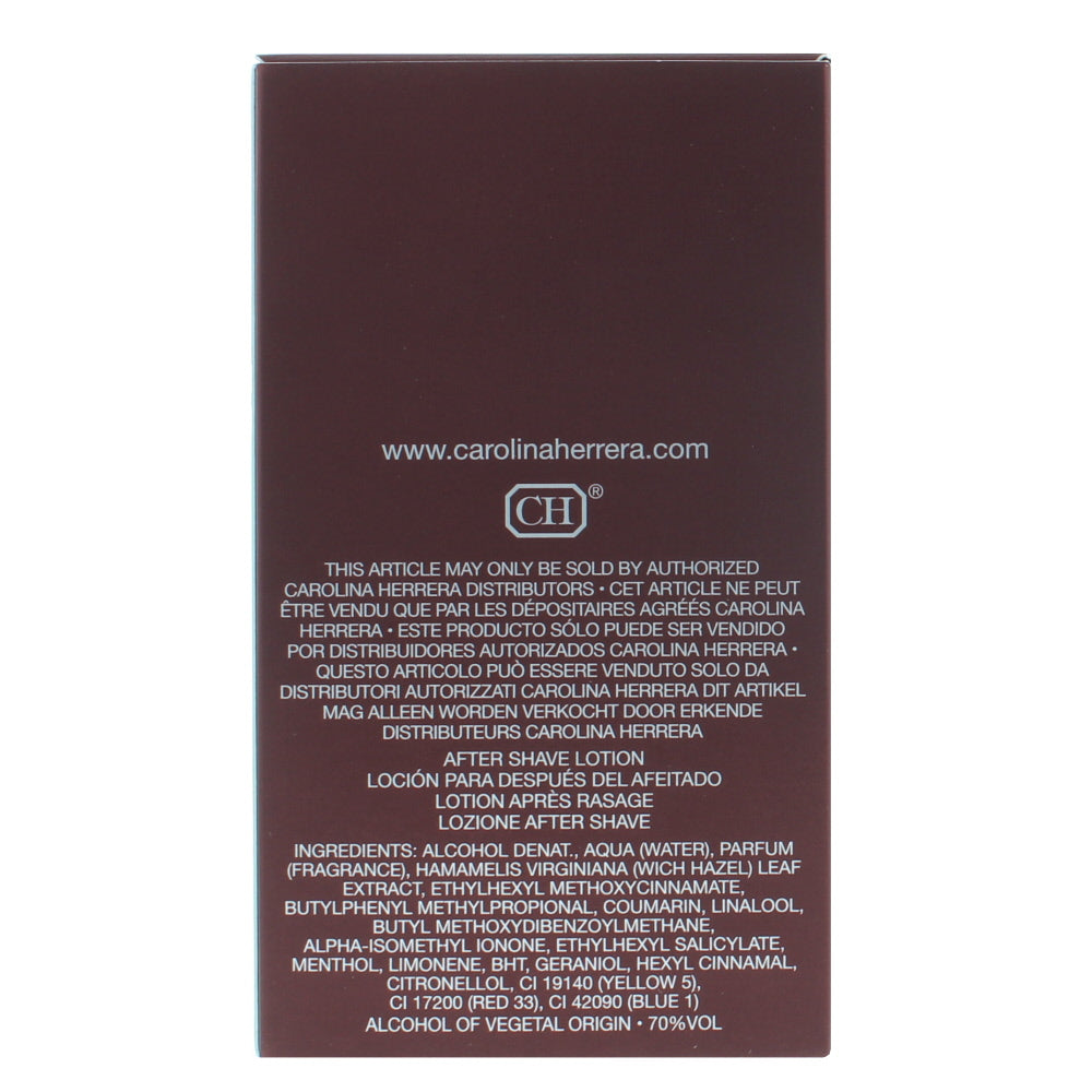 Carolina Herrera 212 Sexy Men Aftershave Lotion100ml - Ingredients