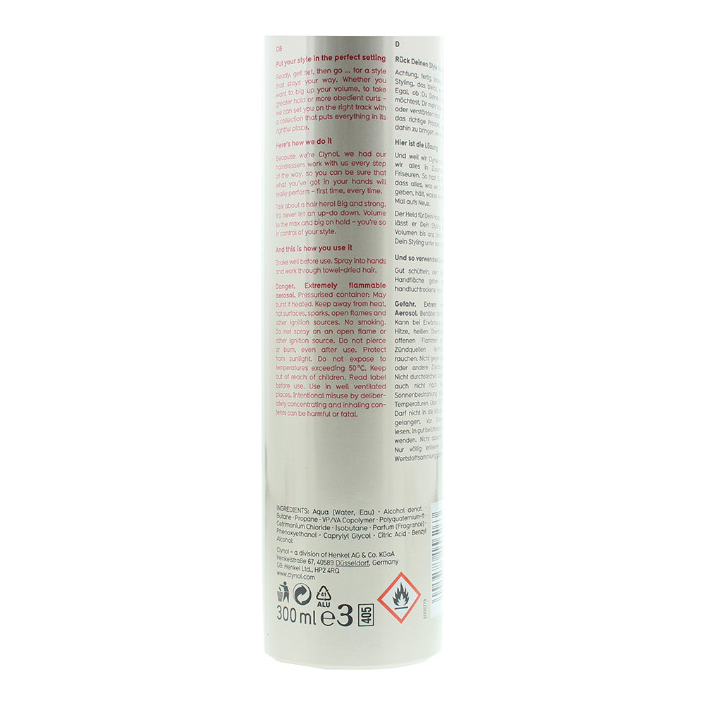 Clynol Lift Hold 4 Strong Mousse 300ml