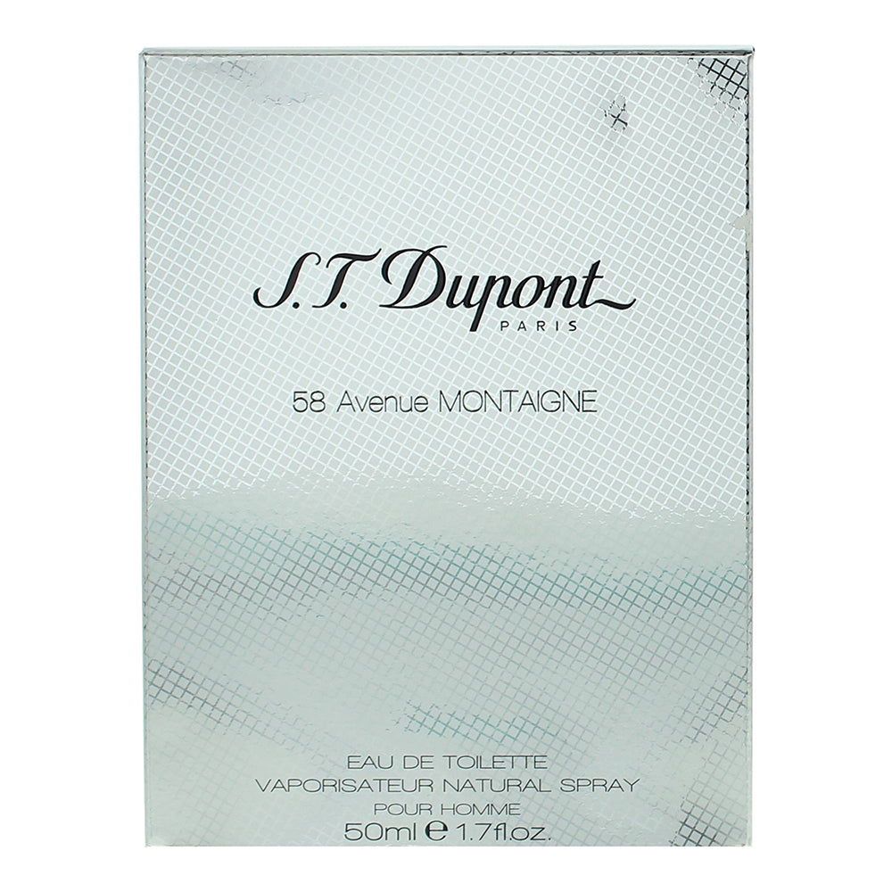 S.T. Dupont 58 Avenue Montaigne Eau de Toilette 50ml - Box