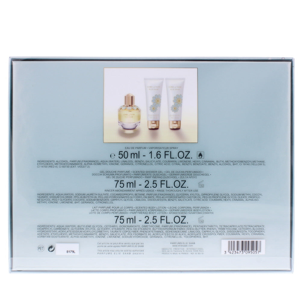 Elie Saab Girl Of Now Eau de Parfum 3 Pieces Gift Set