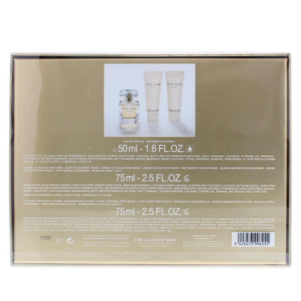 Elie Saab Le Parfum Eau de Parfum 3 Pieces Gift Set