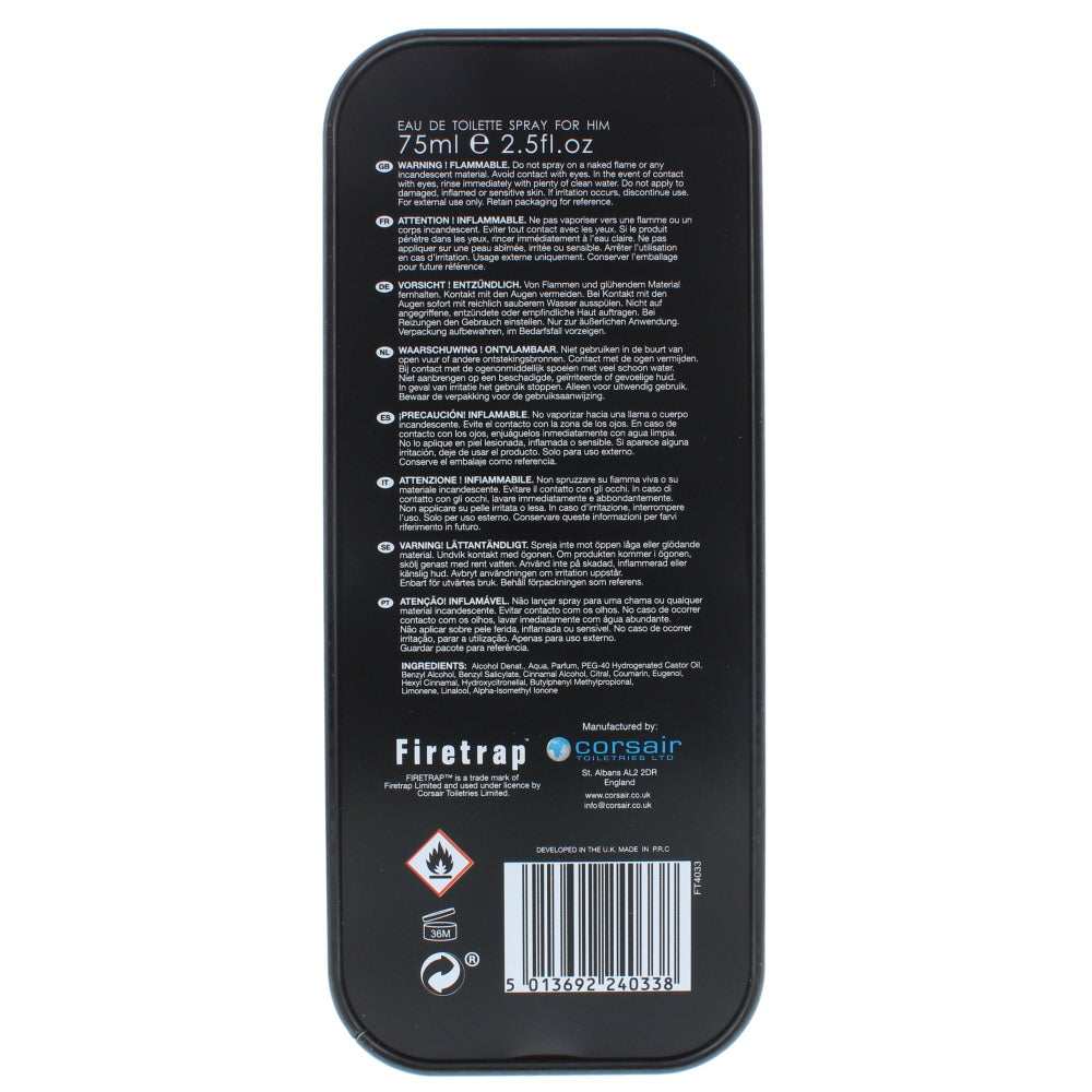 Firetrap Him Eau de Toilette 75ml
