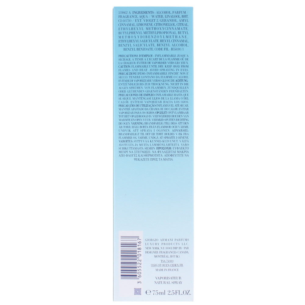 Giorgio Armani Code Turquoise Eau Fraiche 75ml