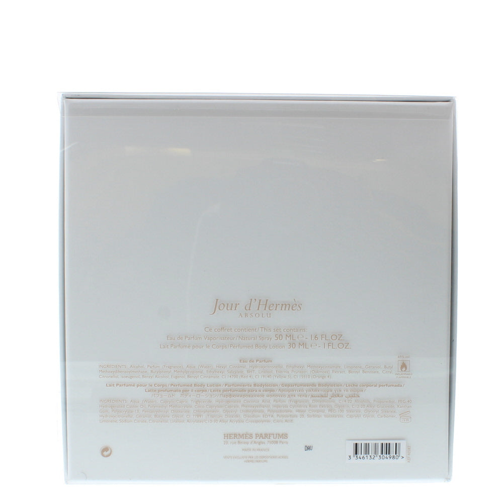 Hermès Jour D'hermès Absolu Eau de Parfum 2 Pieces Gift Set
