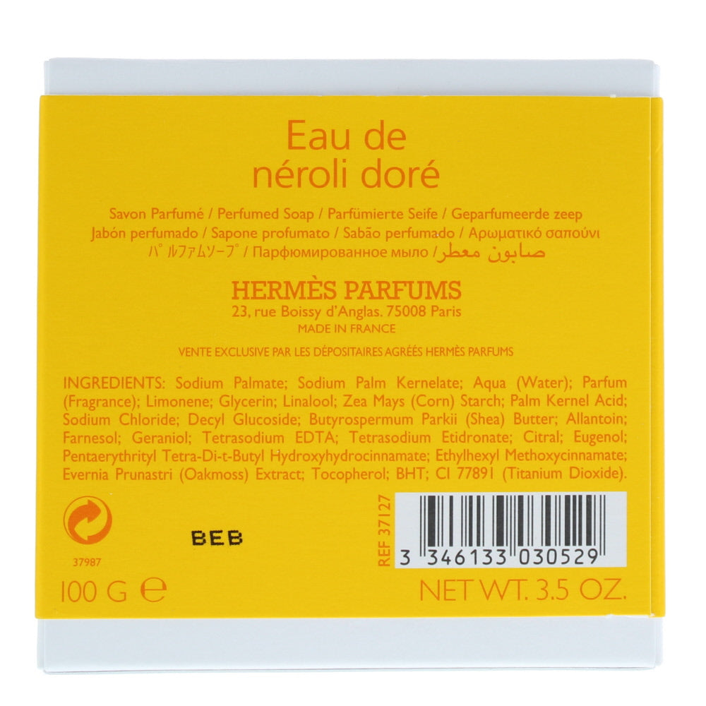 Hermès Eau De Néroli Doré Soap 100g