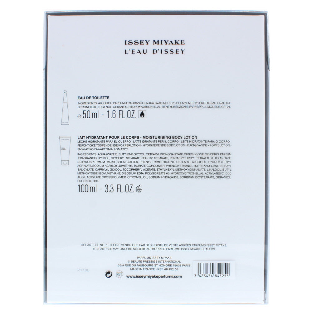 Issey Miyake L'eau D'issey Eau de Toilette 2 Pieces Gift Set