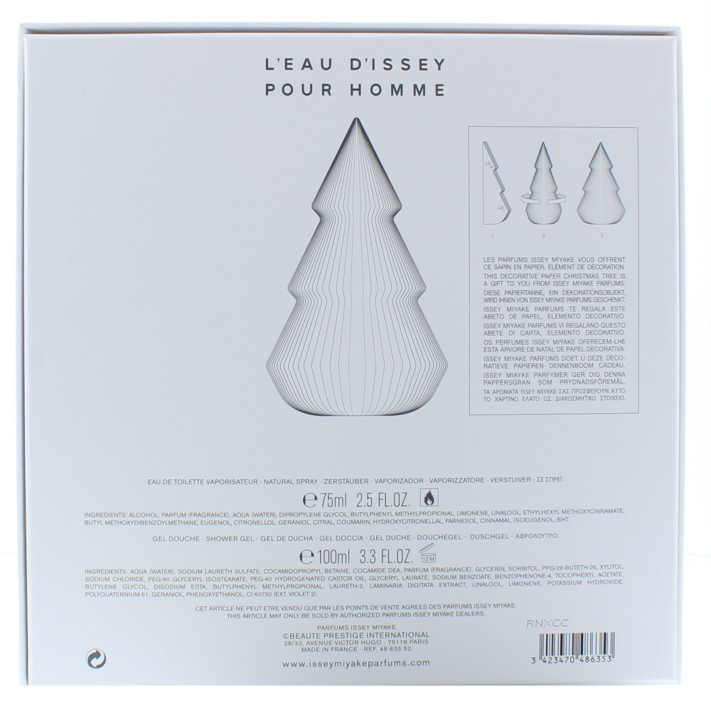 Issey Miyake L'eau D'issey Pour Homme Eau de Toilette 2 Pieces Gift Set