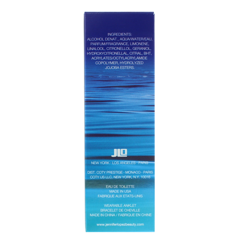 Jennifer Lopez Blue Glow Eau de Toilette 30ml - Ingredients