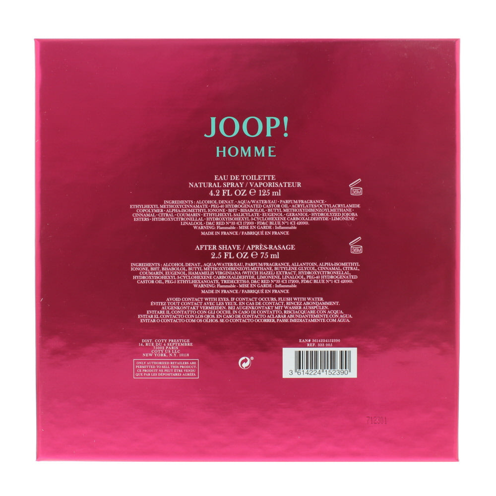 Joop! Homme Eau de Toilette 2 Pieces Gift Set