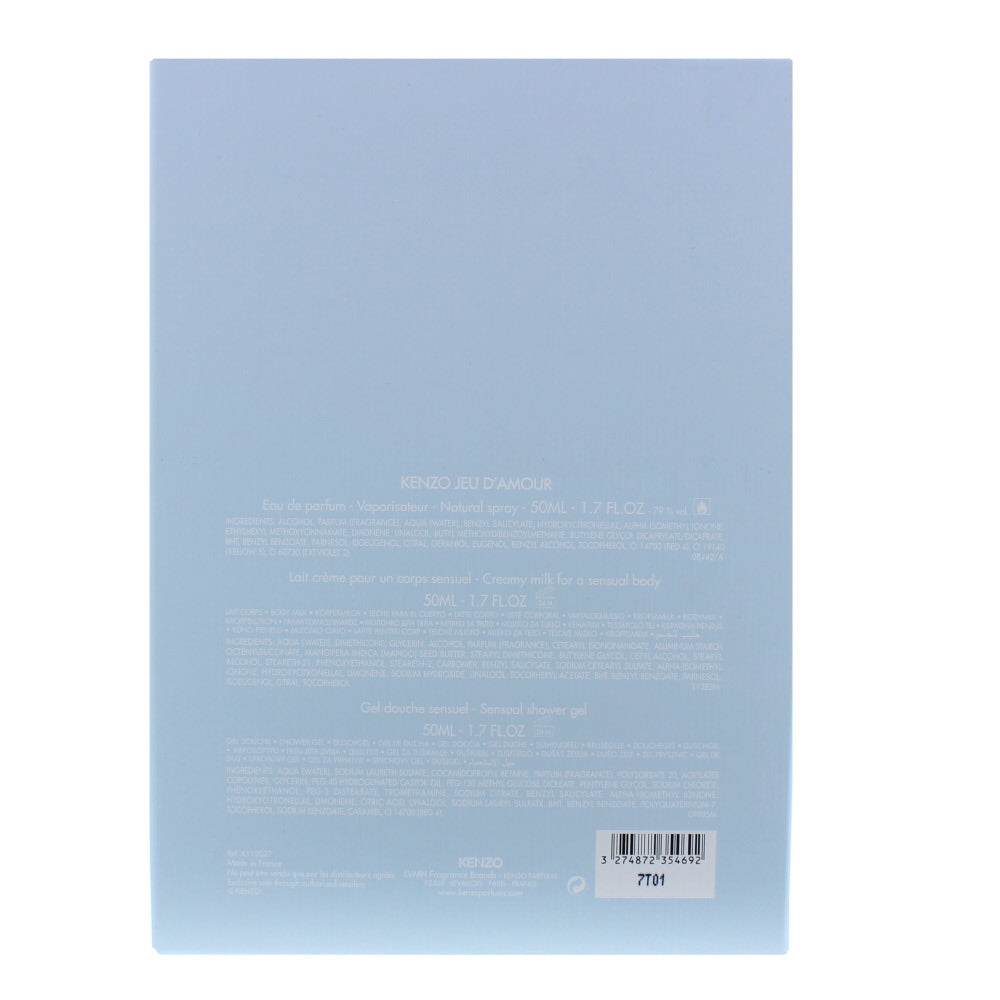 Kenzo Jeu D'amour Eau de Parfum 3 Pieces Gift Set