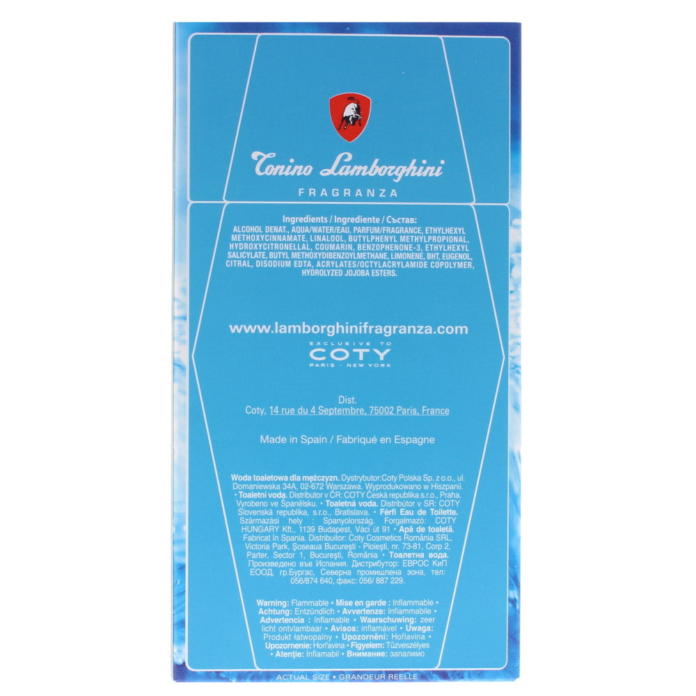 Tonino Lamborghini Acqua Eau de Toilette 100ml