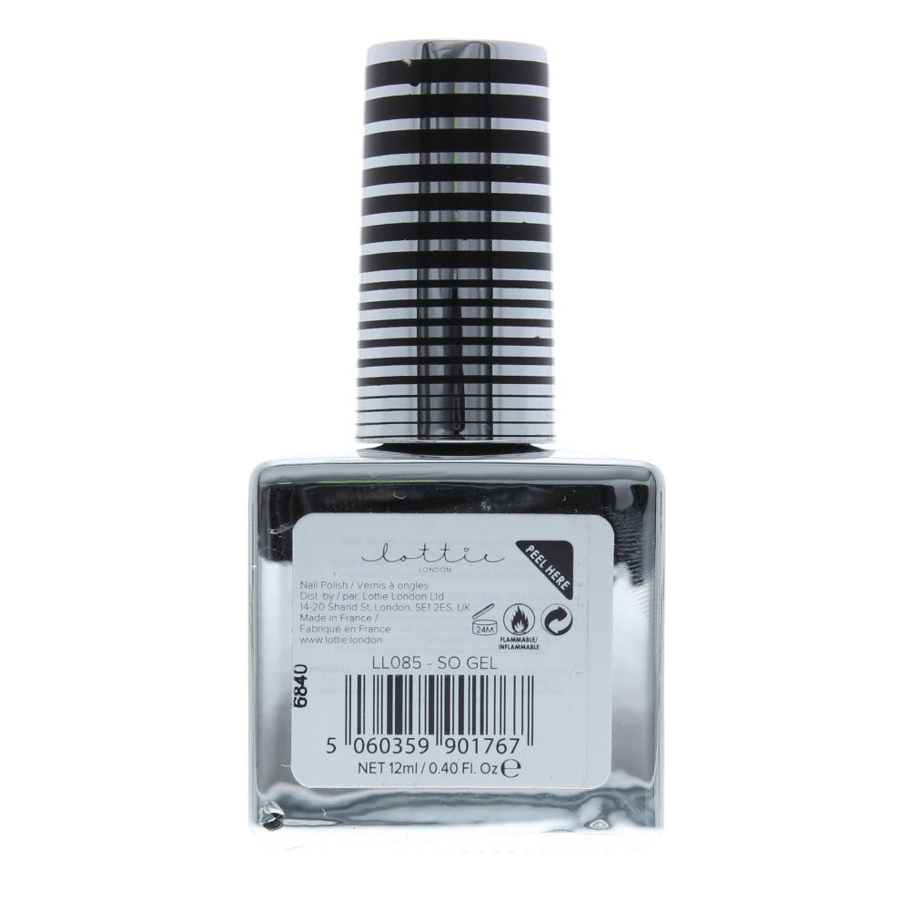 Lottie London Ll085 So Gel Top Coat 12ml - Ingredients