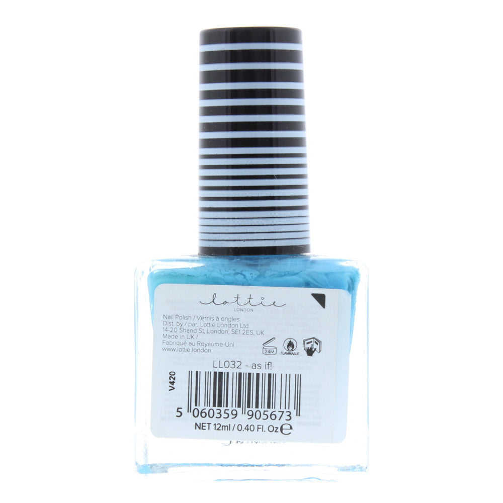 Lottie London Ll032 As If! Nail Polish 12ml - Ingredients