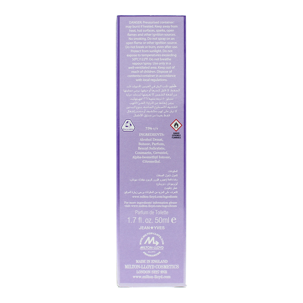 Milton Lloyd Stars Parfum de Toilette 50ml - Ingredients