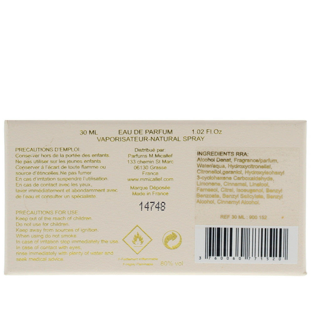 M. Micallef Royal Rose Aoud Eau de Parfum 30ml