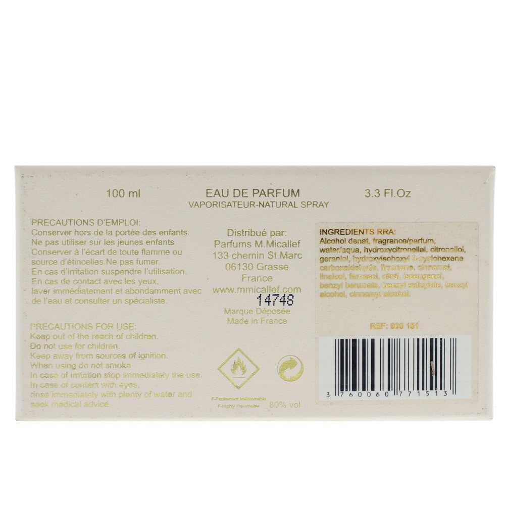 M. Micallef Royal Rose Aoud Eau de Parfum 100ml