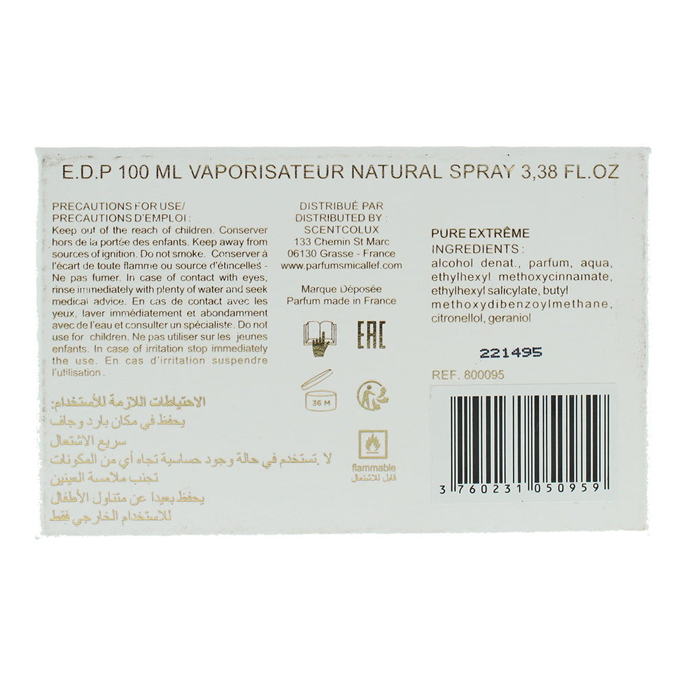 M. Micallef Pure Extrême Eau de Parfum 100ml