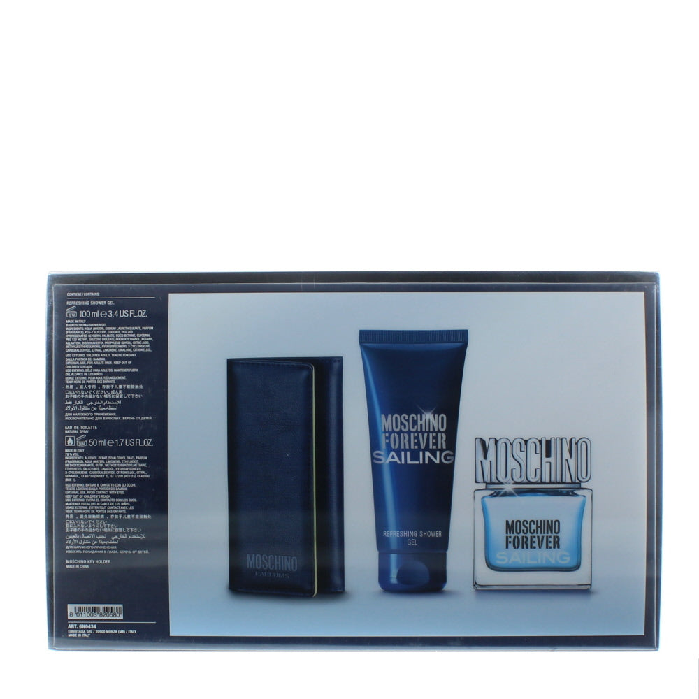 Moschino Forever Sailing Eau de Toilette 3 Pieces Gift Set - Ingredients