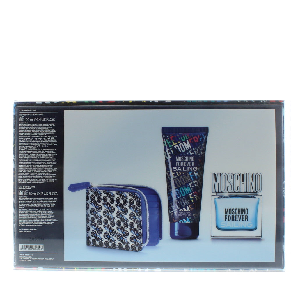 Moschino Forever Sailing Eau de Toilette 3 Pieces Gift Set