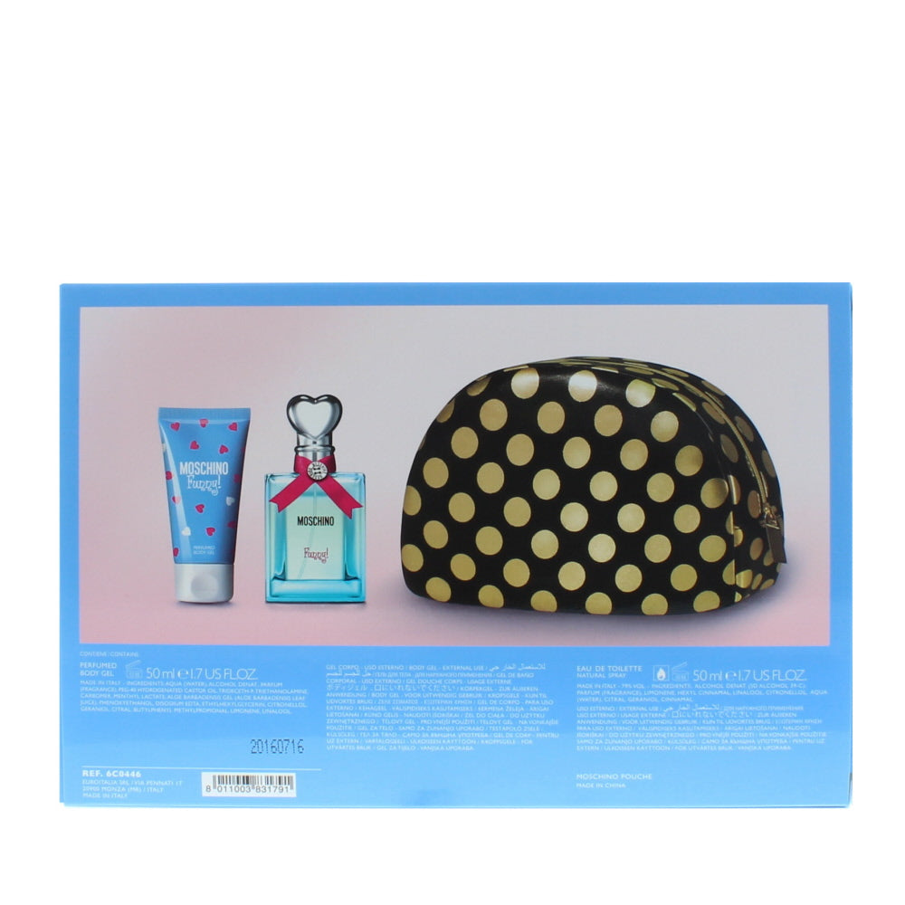 Moschino Funny! Eau de Toilette 3 Pieces Gift Set