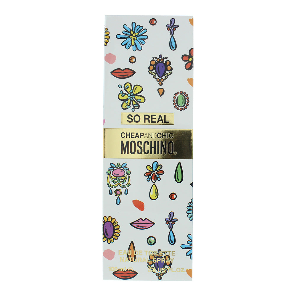 Moschino Cheap And Chic So Real Eau de Toilette 100ml - Box
