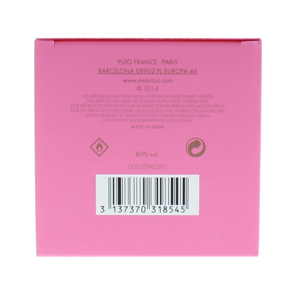 Nina Ricci Les Délices De Nina Limited Edition Eau de Toilette 50ml - Ingredients