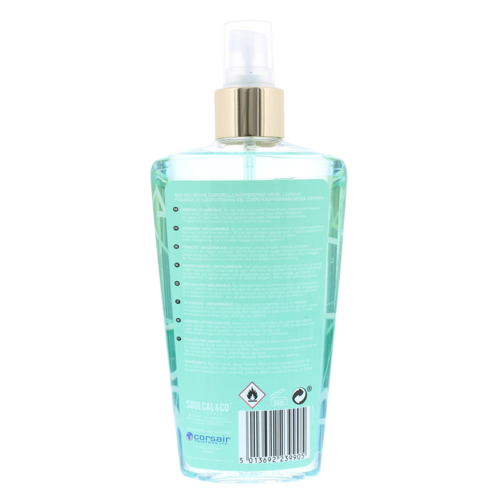 Soulcal & Co Ocean Waves Malay Apple & Waterlily Body Mist 236ml - Ingredients