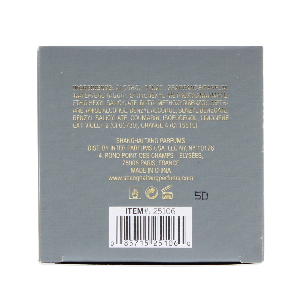 Shanghai Tang Oriental Pearl Eau de Parfum 60ml - Ingredients