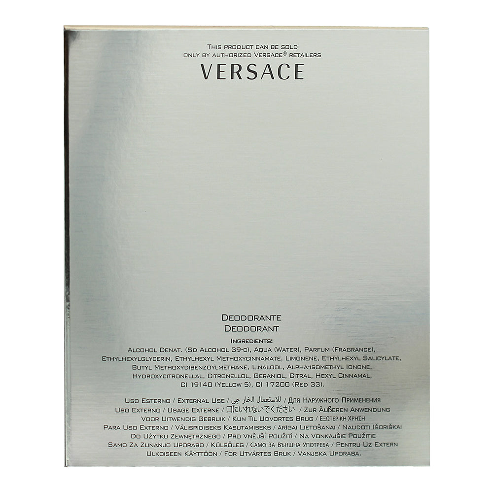 Versace Eros Pour Femme Deodorant Spray 50ml