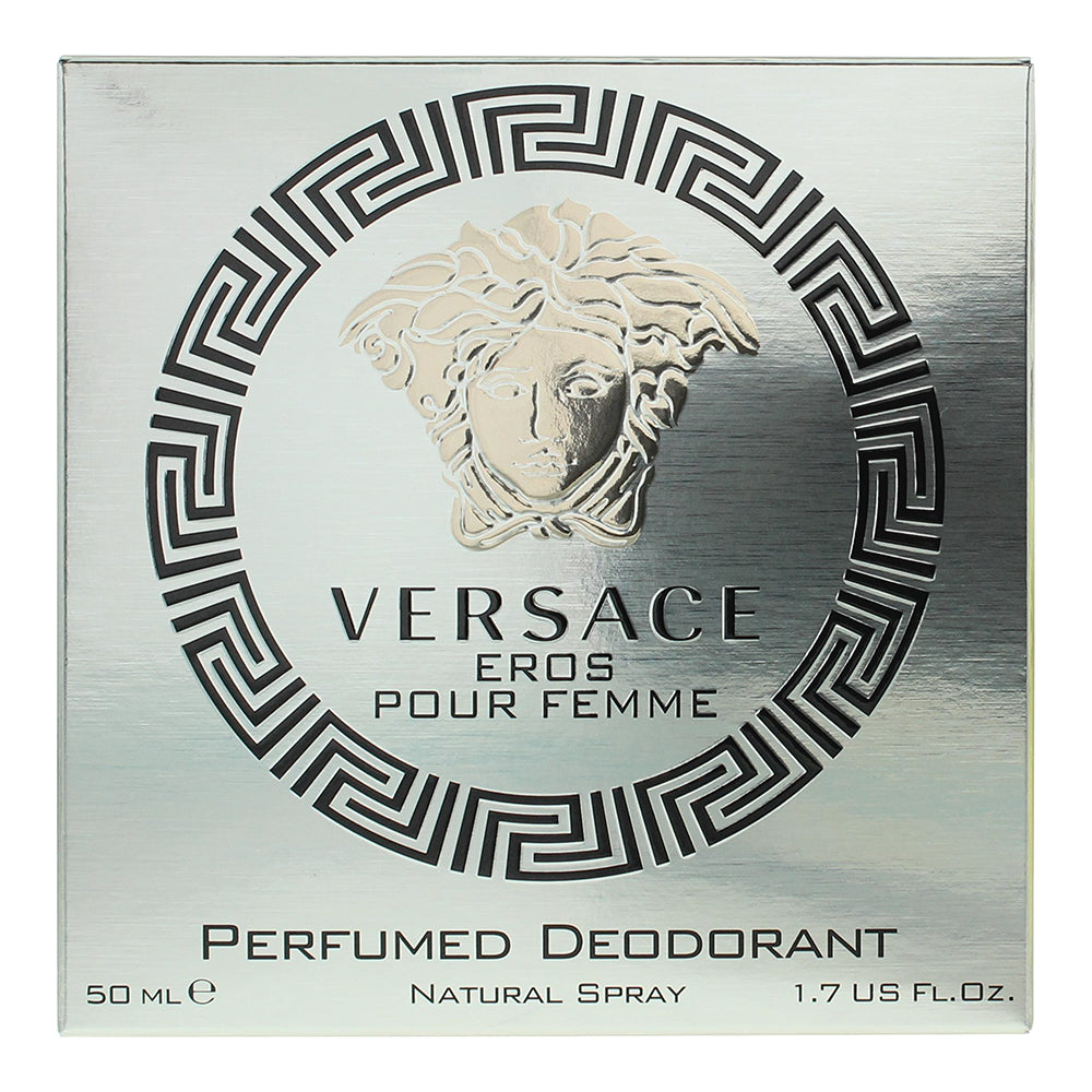 Versace Eros Pour Femme Perfumed Deodorant Spray 50ml - Box