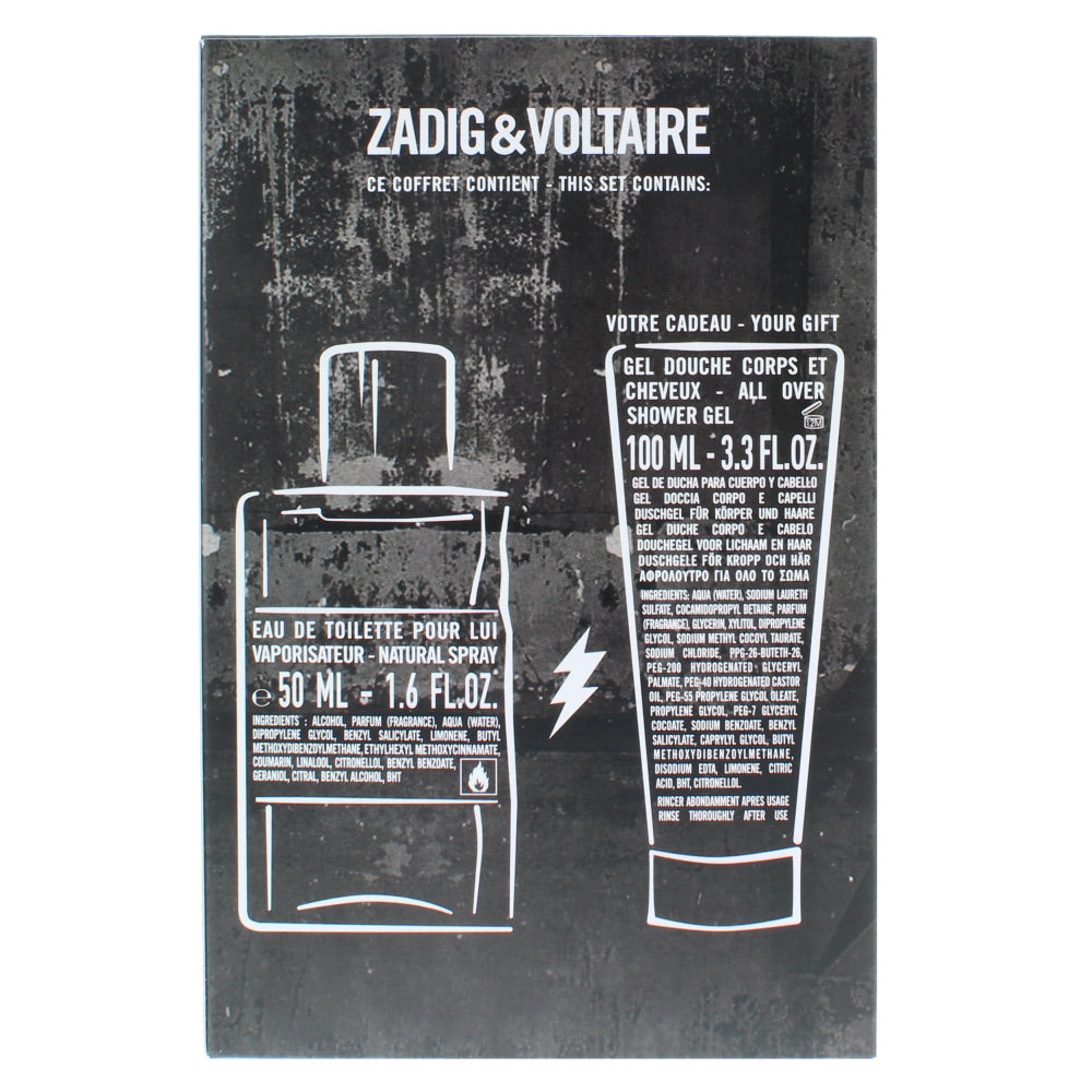 Zadig & Voltaire Just Rock! Eau de Toilette 2 Pieces Gift Set