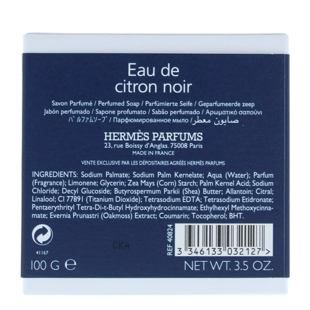 Hermès Eau De Citron Noir Soap 100g