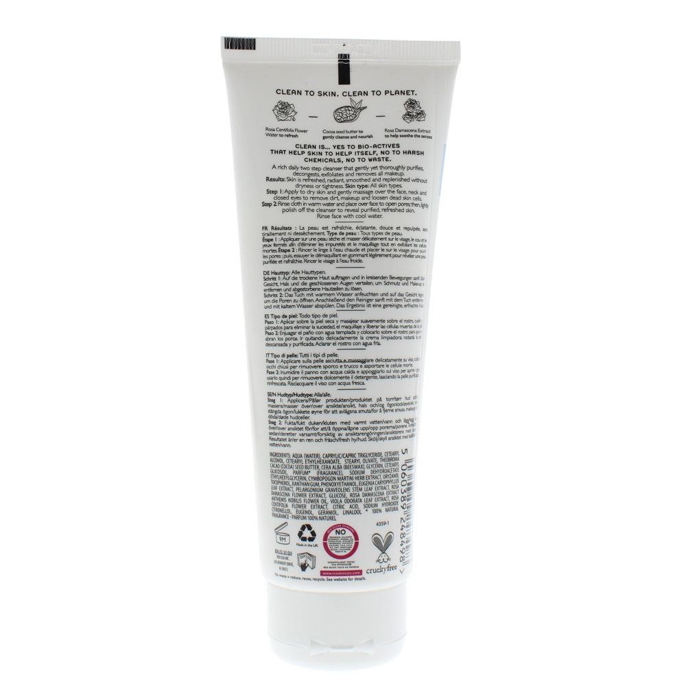 Ren Rosa Centifolia Cleanse And Reveal Hot Cloth Cleanser 100ml