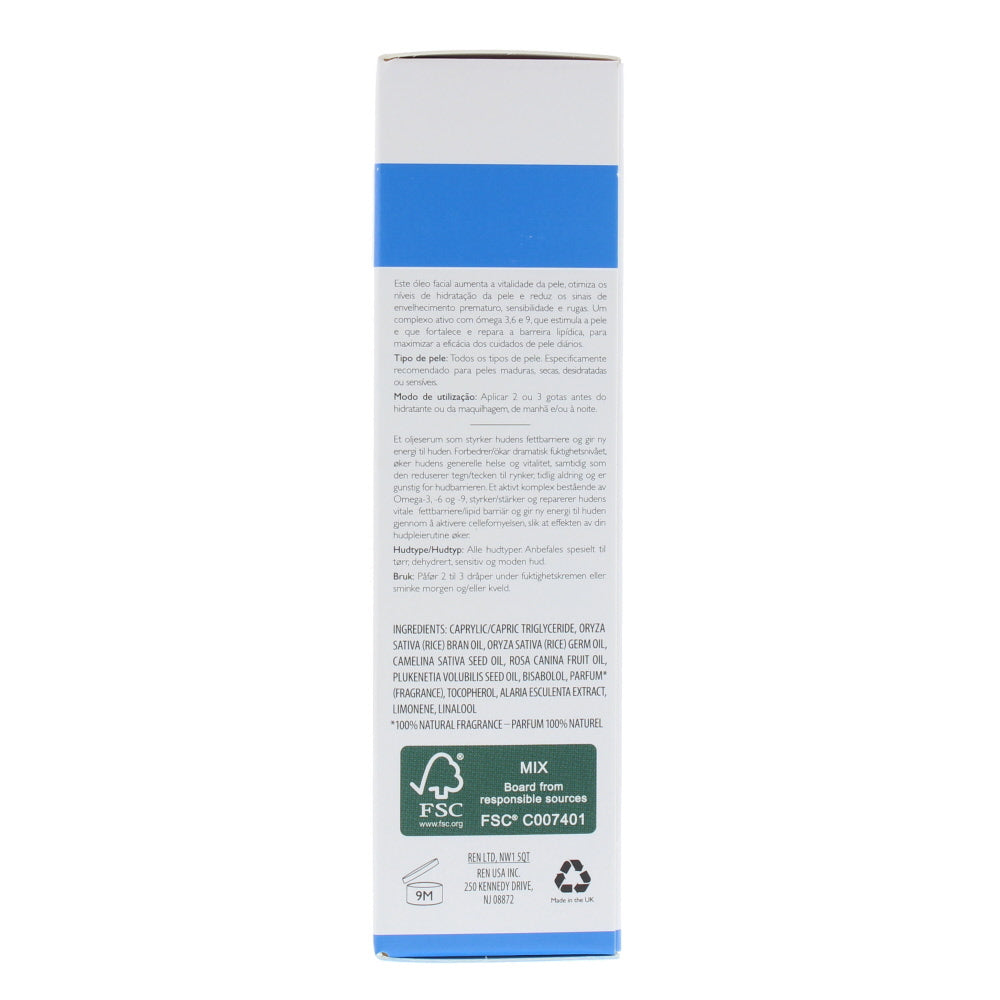 Ren Vita Mineral Omega 3 Optimum Skin All Skin Types Oil 30ml