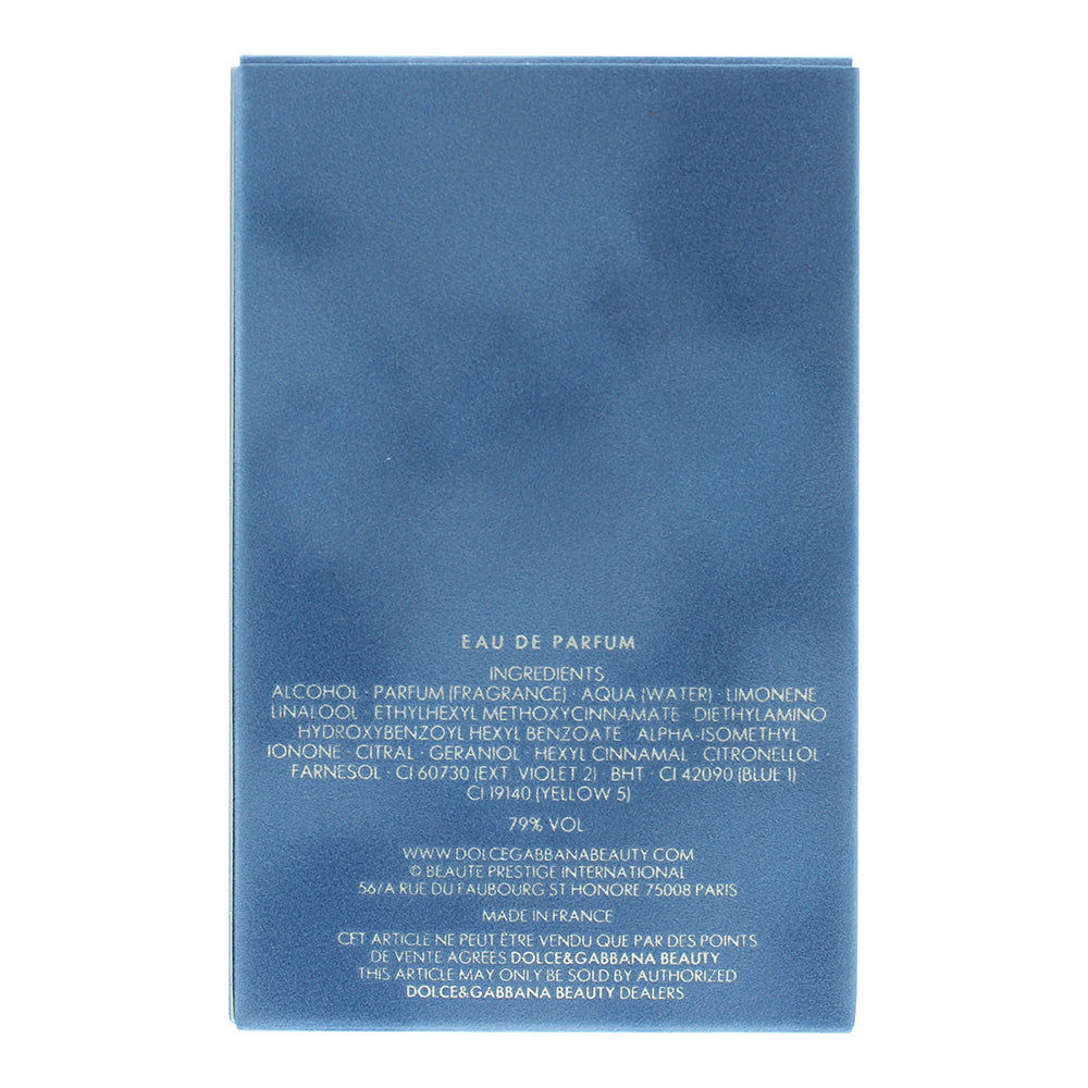 Dolce & Gabbana Light Blue Eau Intense Pour Homme Eau de Parfum 100ml