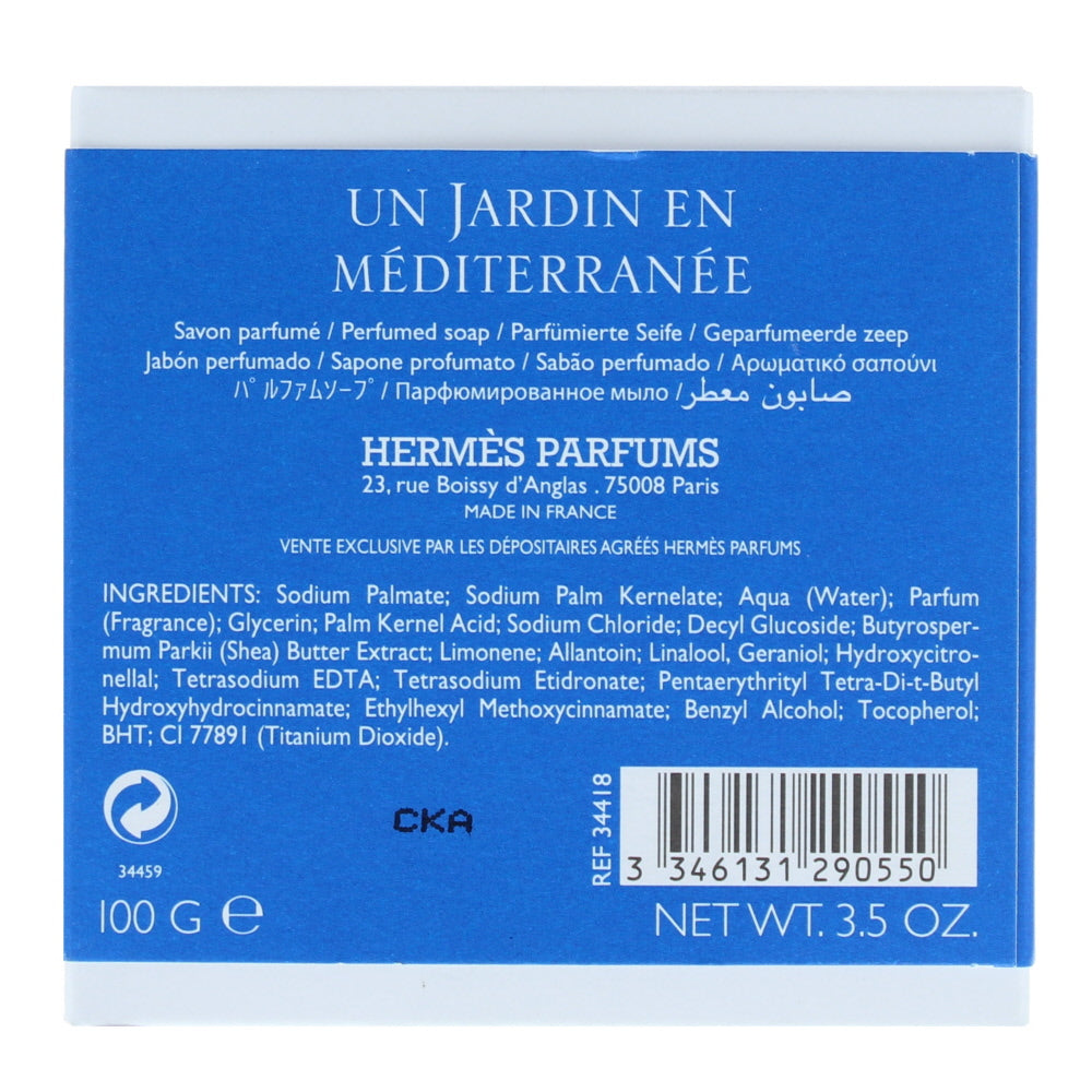 Hermès Un Jardin En Mediterranee Soap 100g