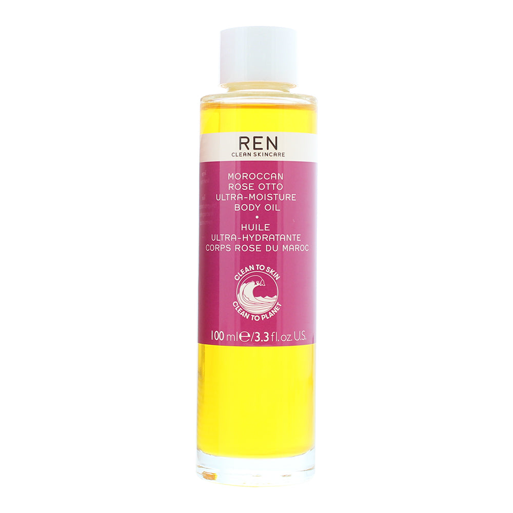 Ren Moroccan Rose Otto Ultra-Moisture Body Oil 100ml - Product