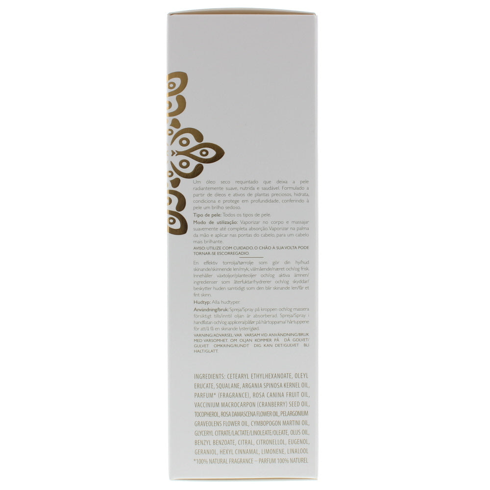 Ren Moroccan Rose Gold Glow Perfect Dry Body Oil 100ml