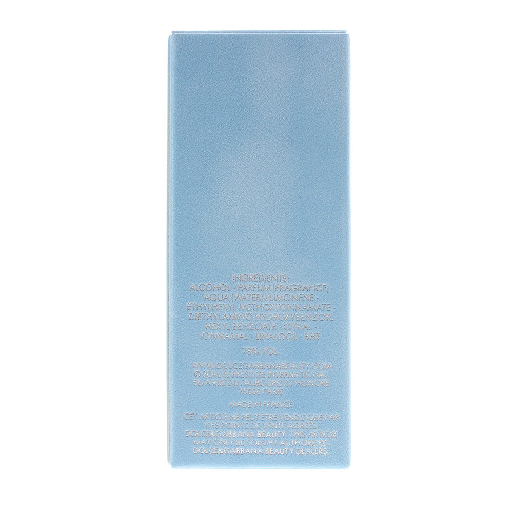Dolce & Gabbana Light Blue Eau de Toilette 25ml - Ingredients